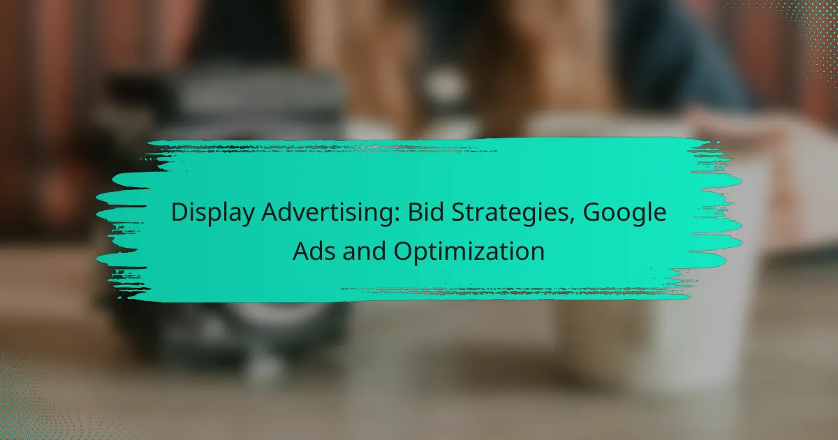 Display Advertising: Bid Strategies, Google Ads and Optimization